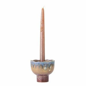 Bloomingville Cloe Stoneware Candle Holder Blue